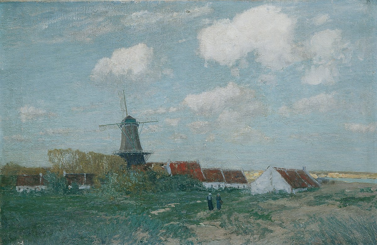 Dorf auf der Düne 1903 1904