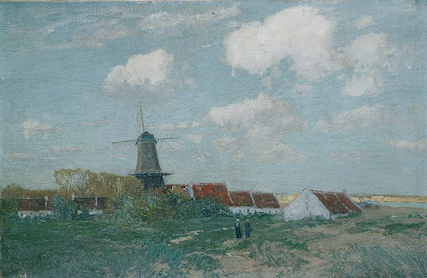 Dorf auf der Düne 1903 1904