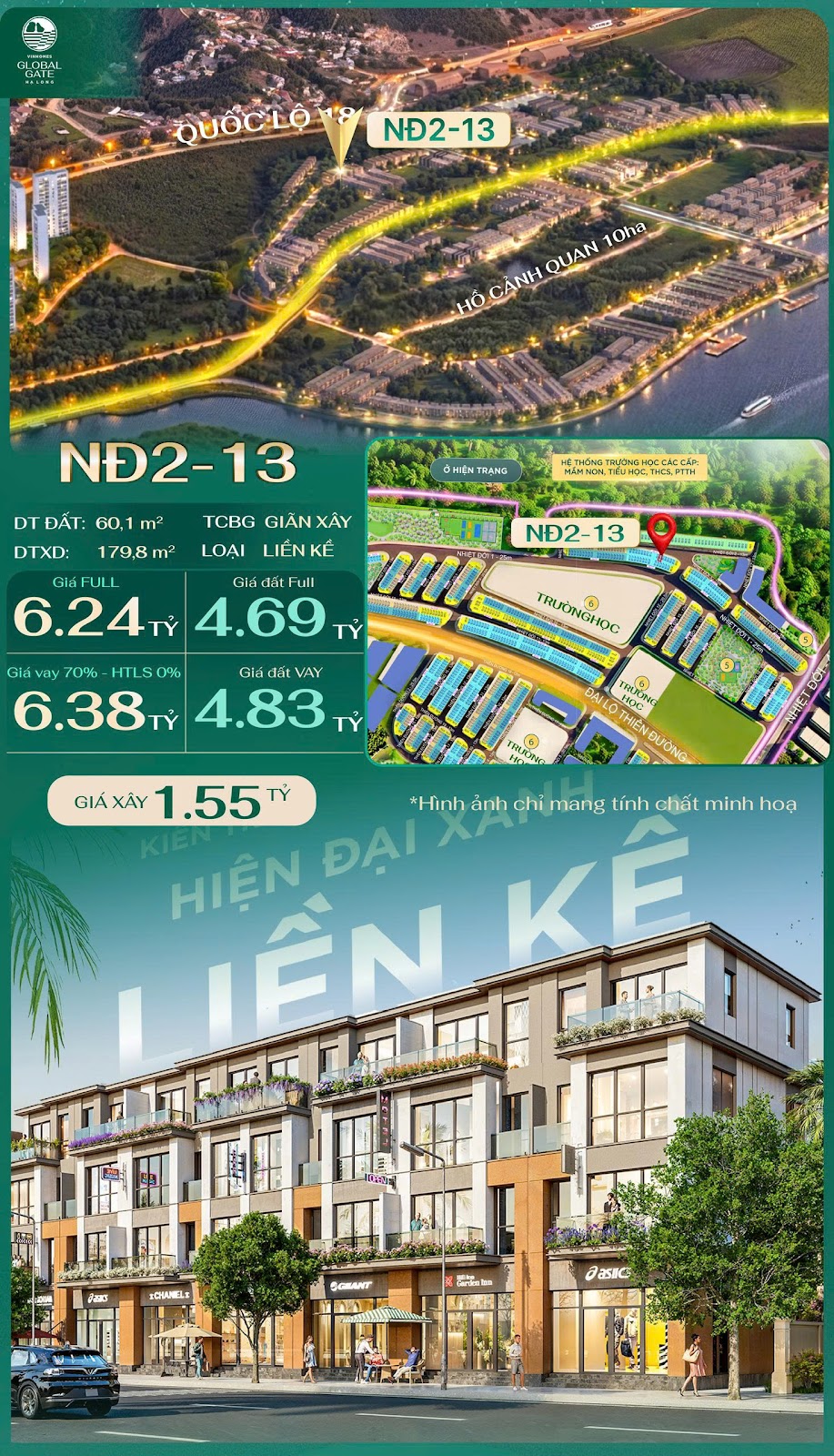 NĐ2-13 VINHOMES GLOBAL GATE HẠ LONG