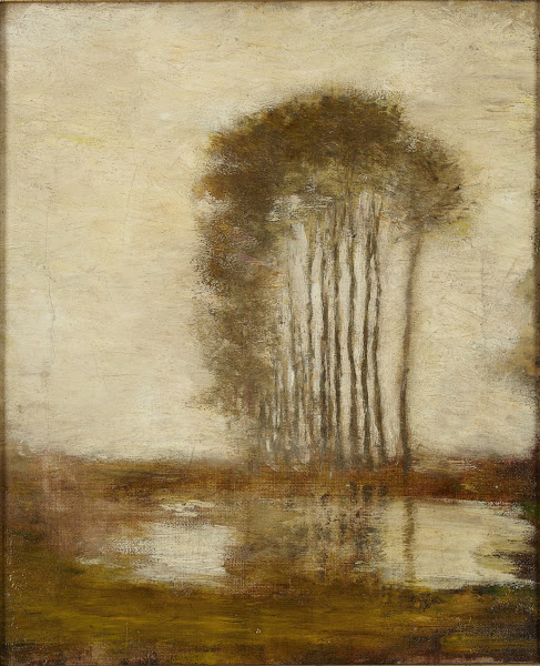 Landscape with Poplars