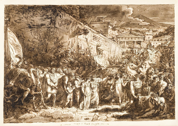 The Triumph of Paulus Emilius circa 1812 1813