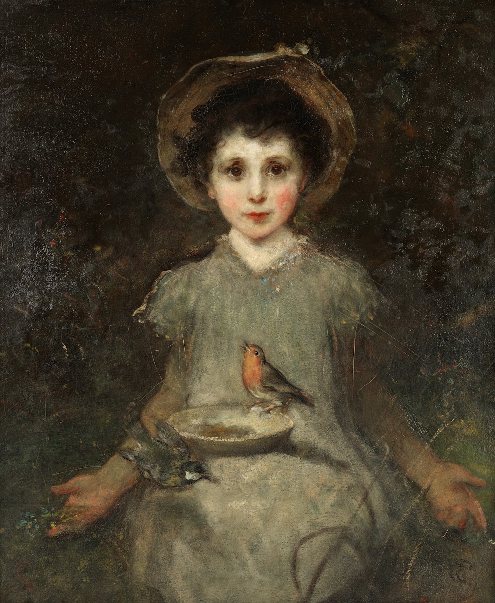 Portrait of a young girl