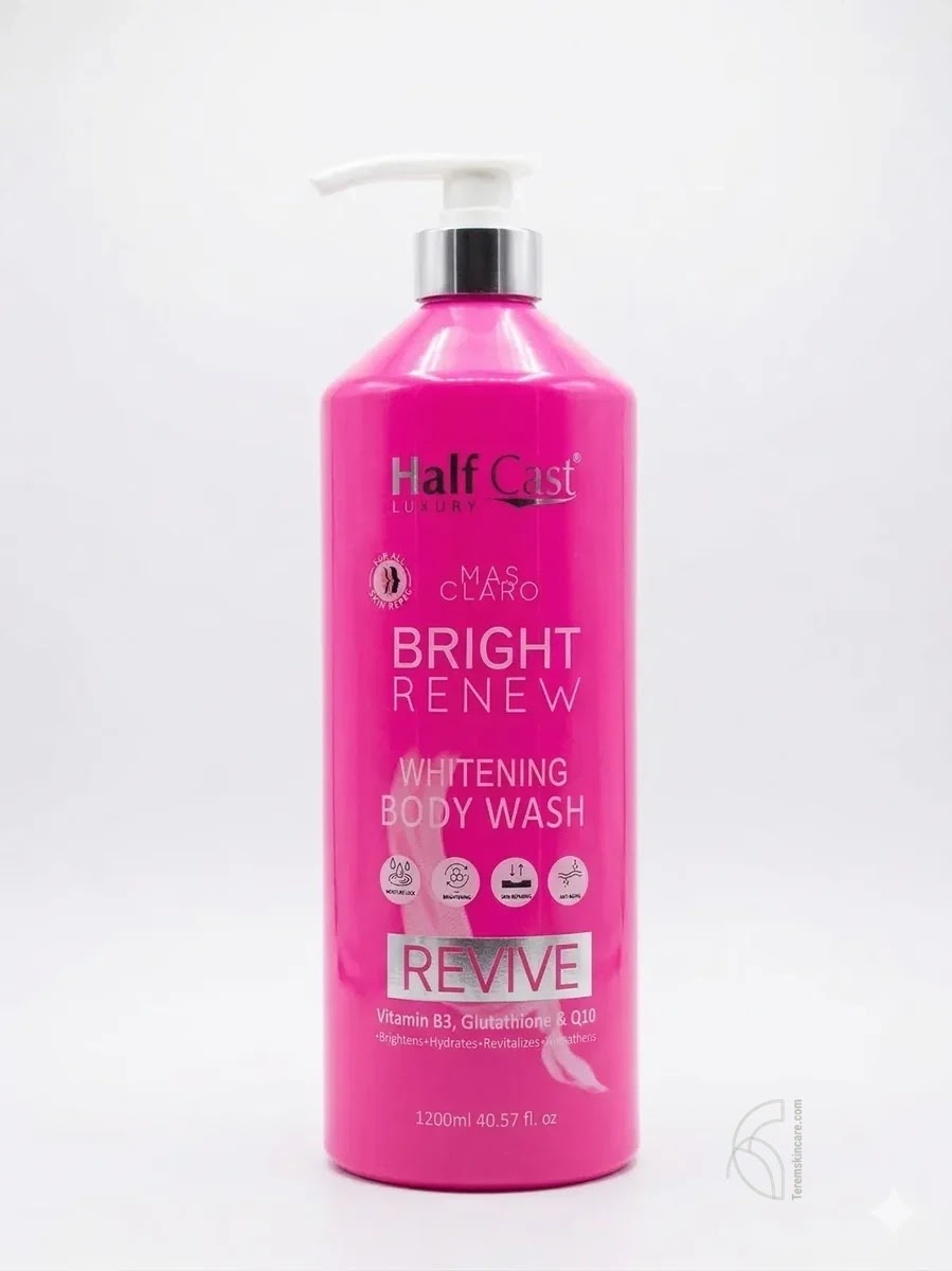 Half Cast Luxury Bright Renew Whitening Body Wash