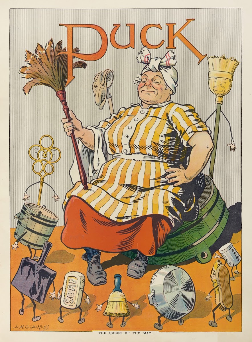 The queen of the May 1907
