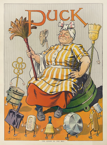 The queen of the May 1907