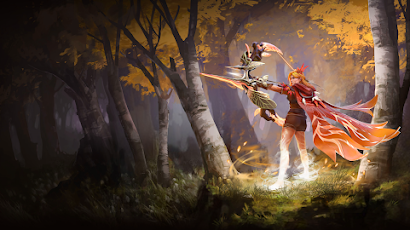 Dota 2, Windranger, Trees, Grass, Bow And Arrow 4K Wallpaper Background