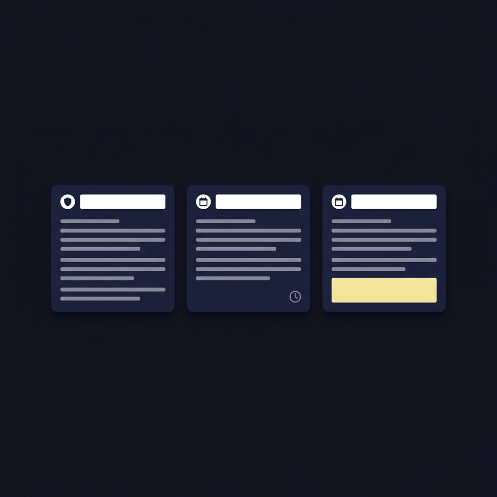 Minimalist 2D vector collage of a regulatory website panel timestamped screenshot and last verified note icon conveying clarity and trust for mi sports betting on a dark Funded Plays style background
