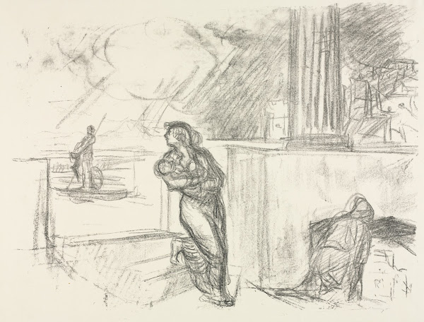 Hektors Abschied von Andromache
