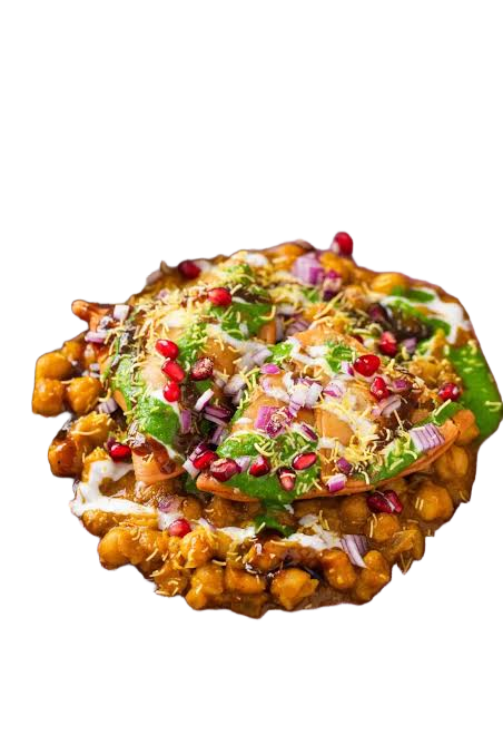 Samosa Chole Chat