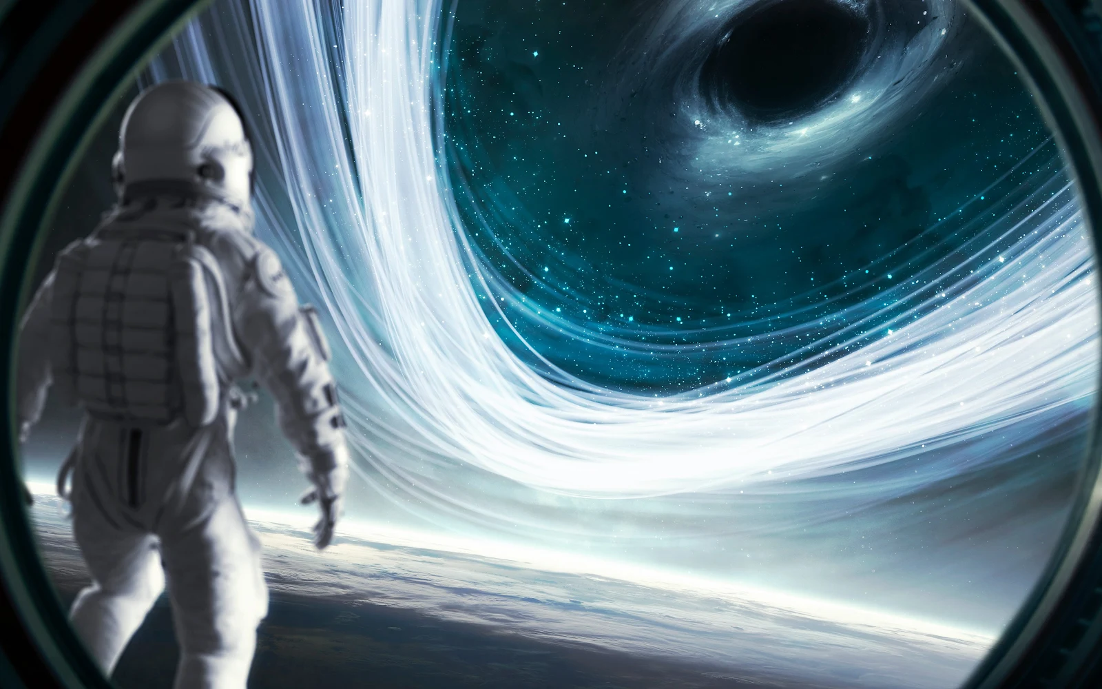 Digital Art, Artwork, Space, Event Horizon, Vadim Sadovski 4K Desktop, iPhone Wallpaper Background
