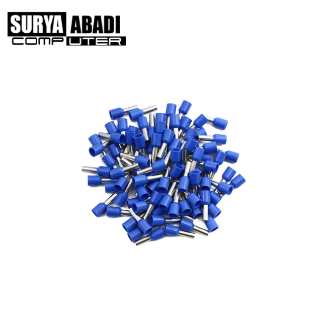 SKUN INSULATED FERRULES E1508 KABEL 1.5MM BIRU
