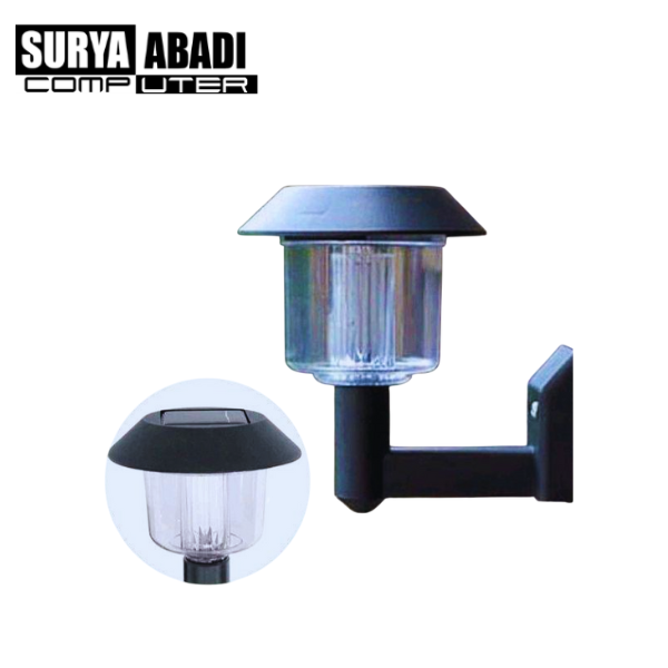 Lampu Taman Luby 3125 (Solar Panel)