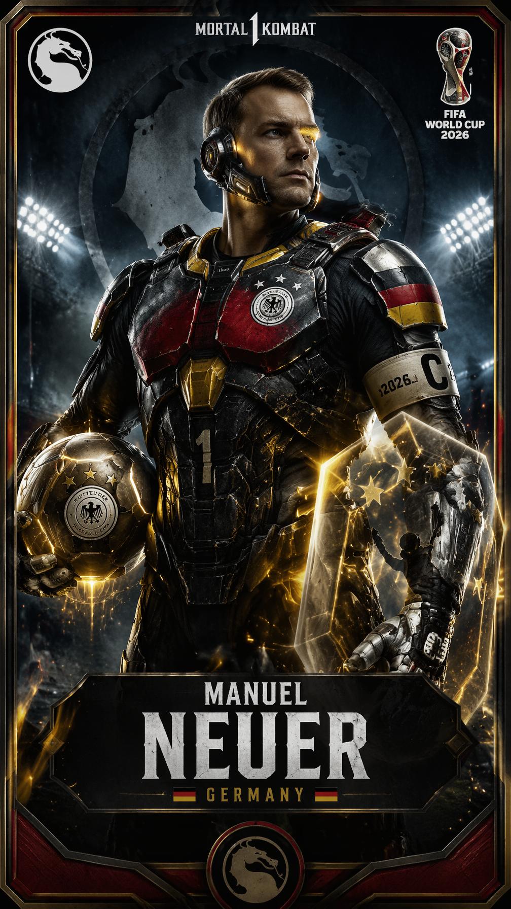 Alemania Manuel Neuer Mortal Kombat
