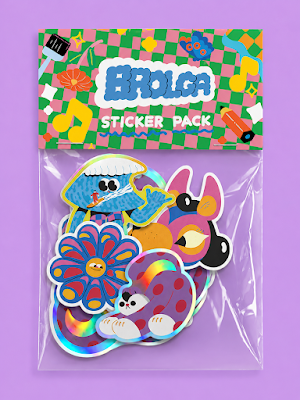 Brolga Sticker Pack