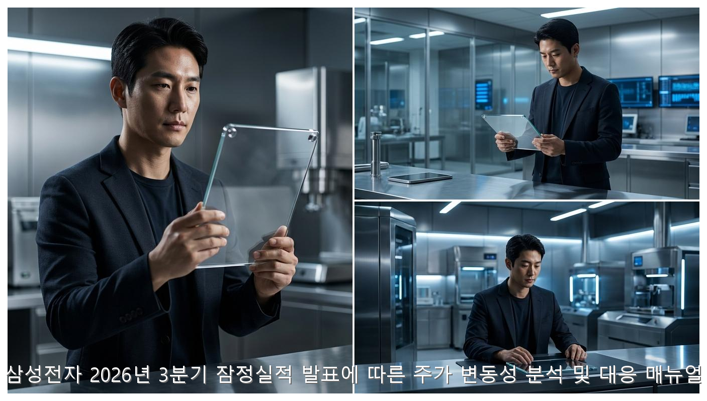 삼성전자 2026년 실적 발표 후 주가 대응 매뉴얼 핵심 안내 및 분석 인포그래픽 (5)