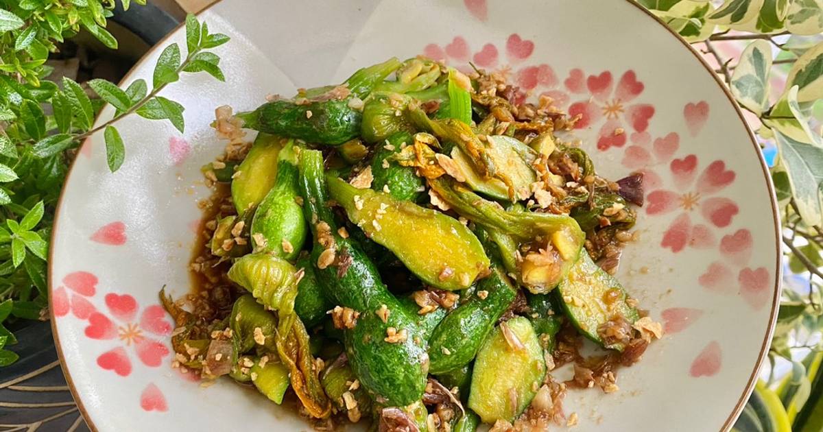 Bí nụ xào tỏi