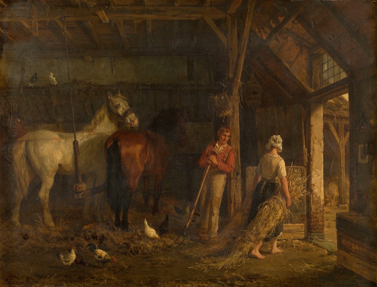 Stable Interior 1865