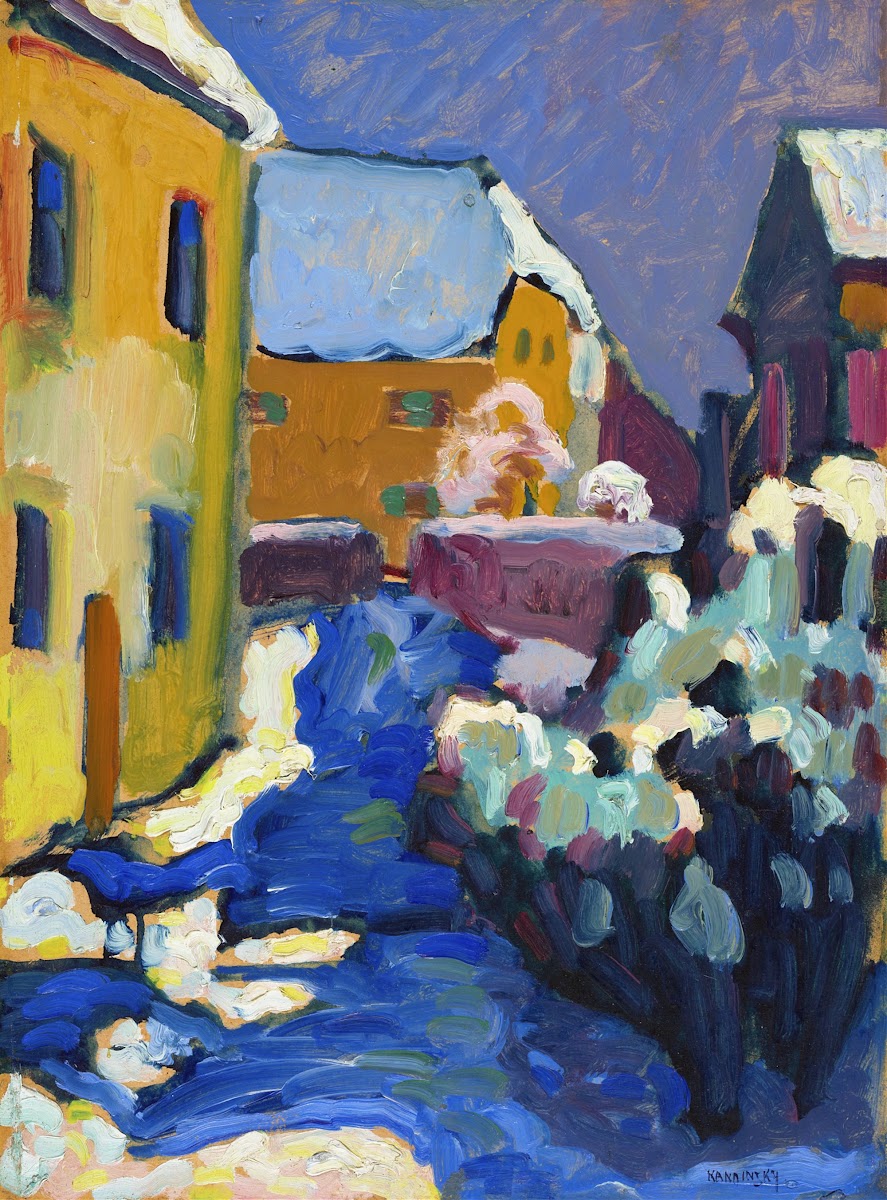 Cemetery and rectory in Kochel 1909
