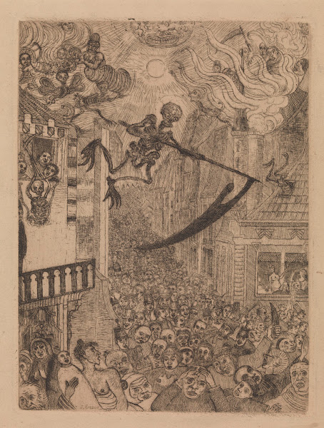 Death Chasing the Flock of Mortals 1896