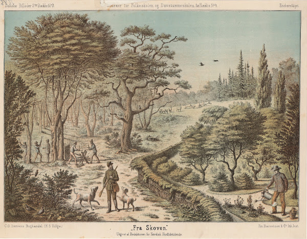 Fra skoven 1871