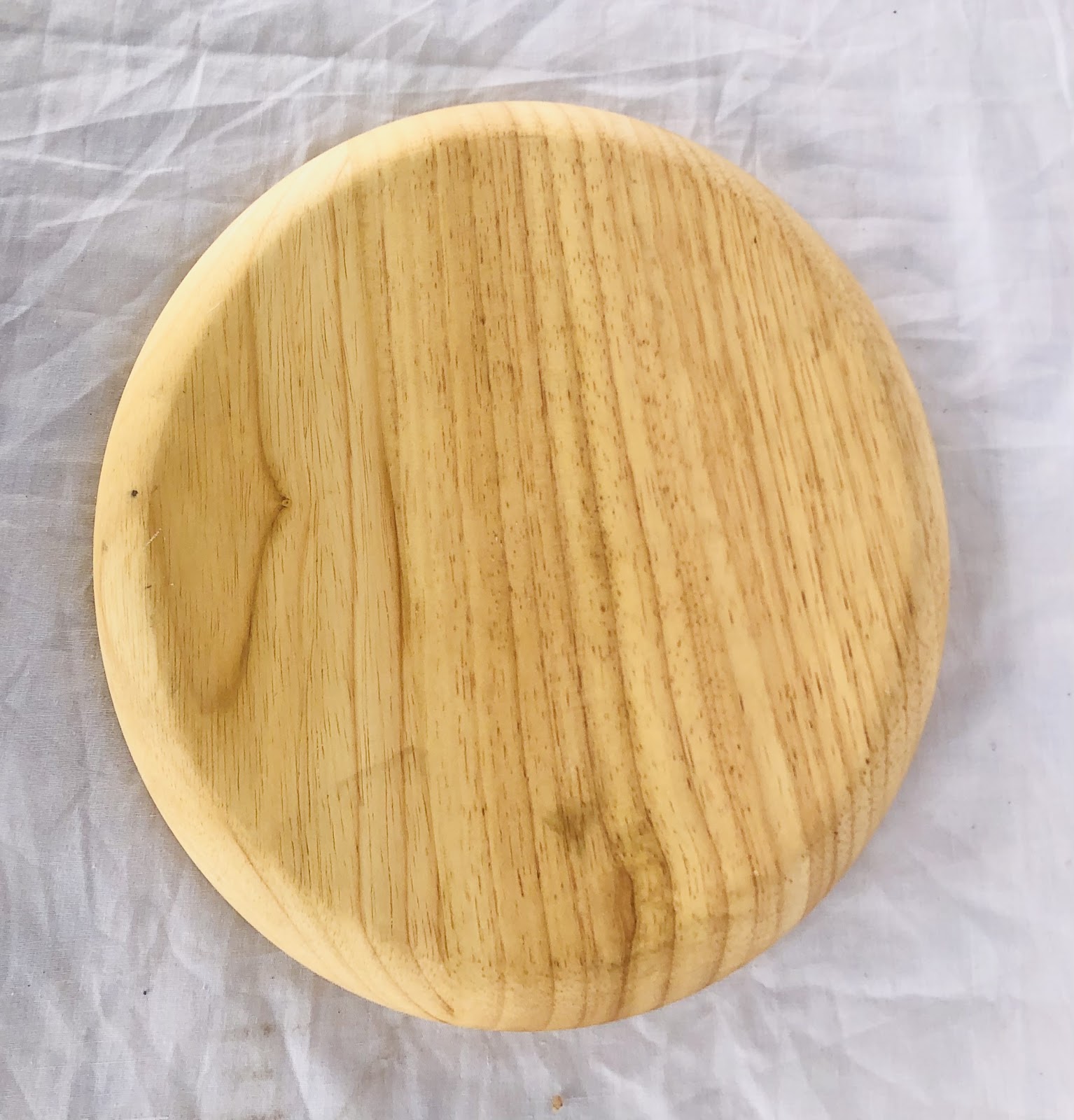 Photo 2 of 24cm Round Wooden Plate