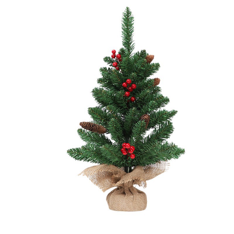 Mini Christmas Tree with Pine Cones, 60 cm