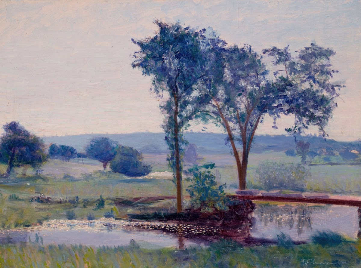 Landscape With A Lake 1900