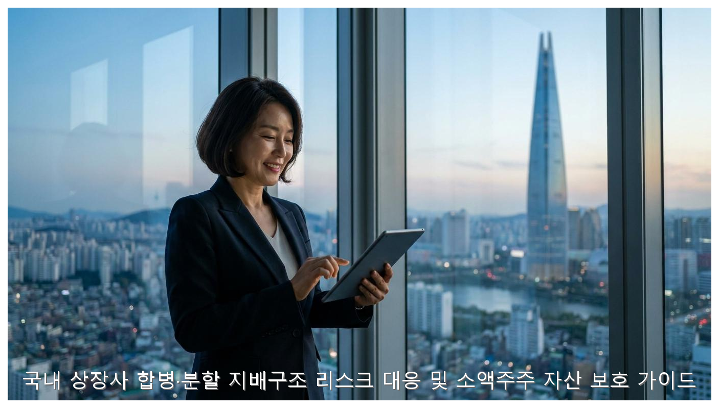 국내 상장사 합병·분할 지배구조 리스크 대응 및 소액주주 자산 보호 가이드 핵심 안내 및 분석 인포그래픽 (7)