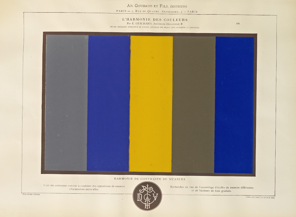 Lharmonie des couleurs  Pl086 1880