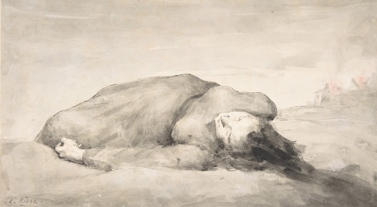 War Scene A Female Casualty ca 187072