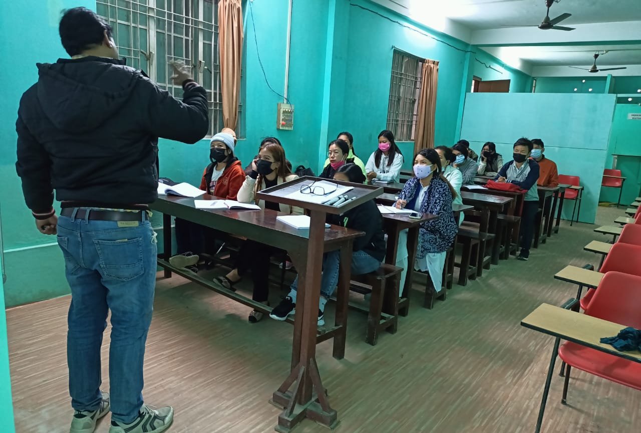 Roy Academy coaching center exterior in Naharlagun - NORCET and Nursing Officer coaching institute