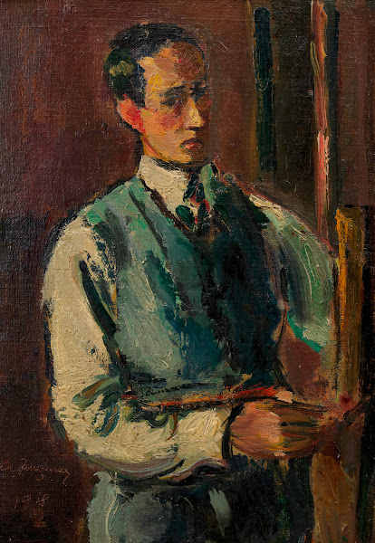 Selbstbildnis Anton Faistauer 1918