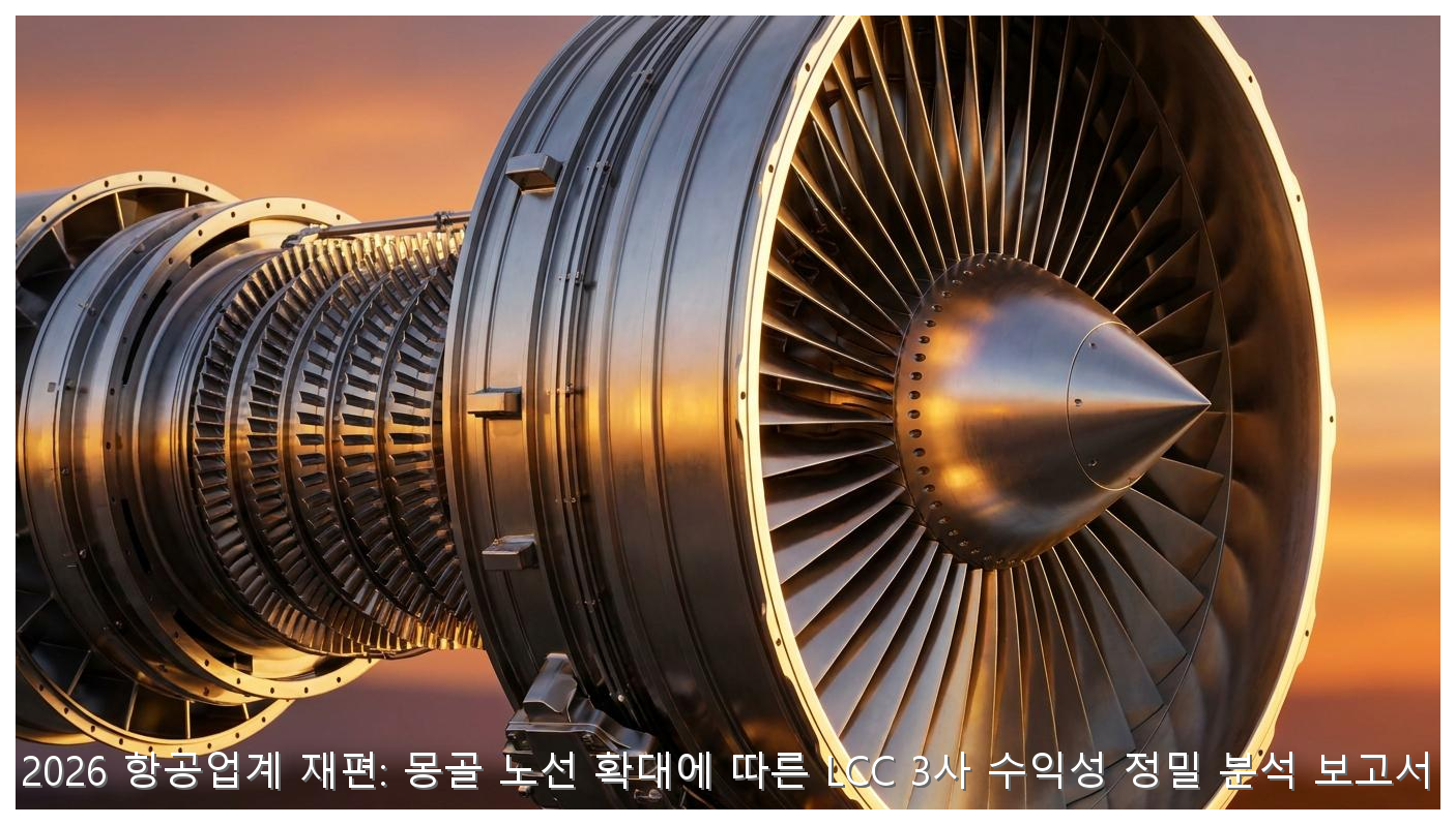 2026 항공업계 재편: 몽골 노선 확대에 따른 LCC 3사 수익성 정밀 분석 보고서 핵심 안내 및 분석 인포그래픽 (4)