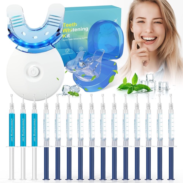 Modelo Compacto y Funcional para kit blanqueamiento dental led 