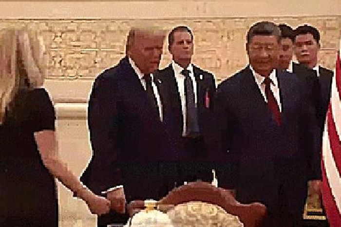 Một ngày của Tổng thống Mỹ Donald Trump ở Trung Quốc - Báo Người Lao Động