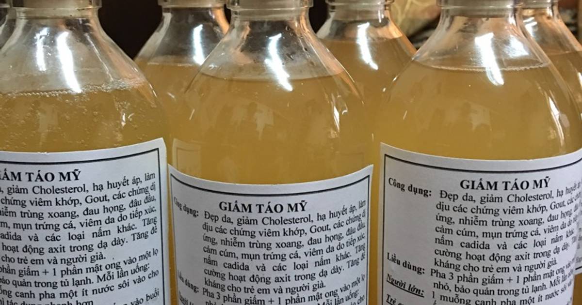 Giấm táo Mỹ