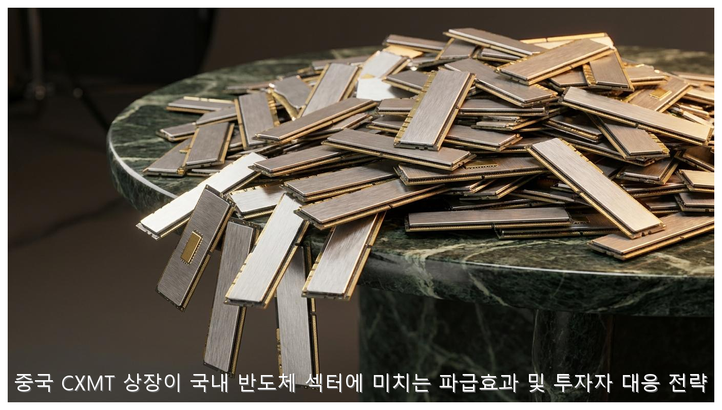중국 CXMT 상장이 국내 반도체 섹터에 미치는 파급효과 및 투자자 대응 전략 핵심 안내 및 분석 인포그래픽 (3)