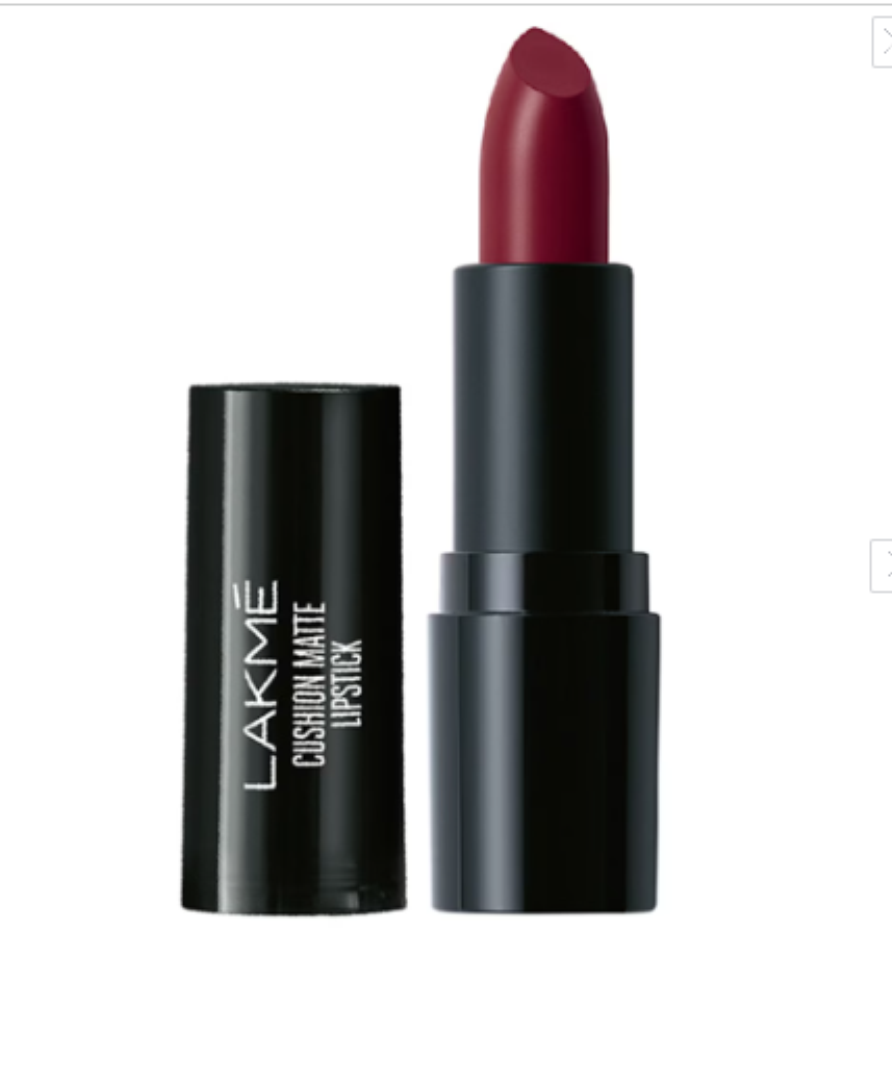 Lakme Cushion Matte Lipstick with French Rose Oil