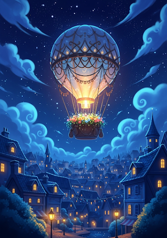 Enchanted Hot Air Balloon City