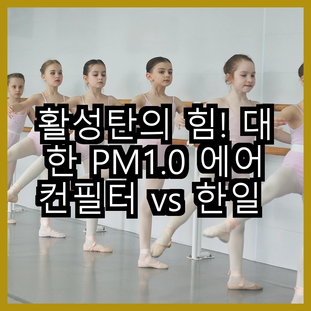 활성탄의 힘! 대한 PM1.0 에어컨필터 vs 한일 활성탄 필터, 당신의 선택은? 썸네일