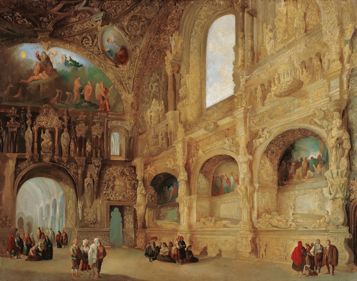 The Benavente Chapel at Medina de Rioseco 1842