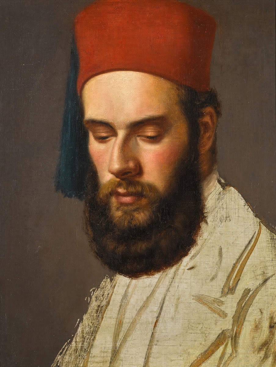 Portrait Study Of A Gentleman