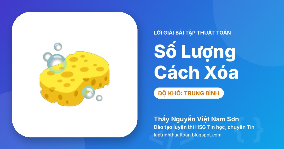 Số Lượng Cách Xóa