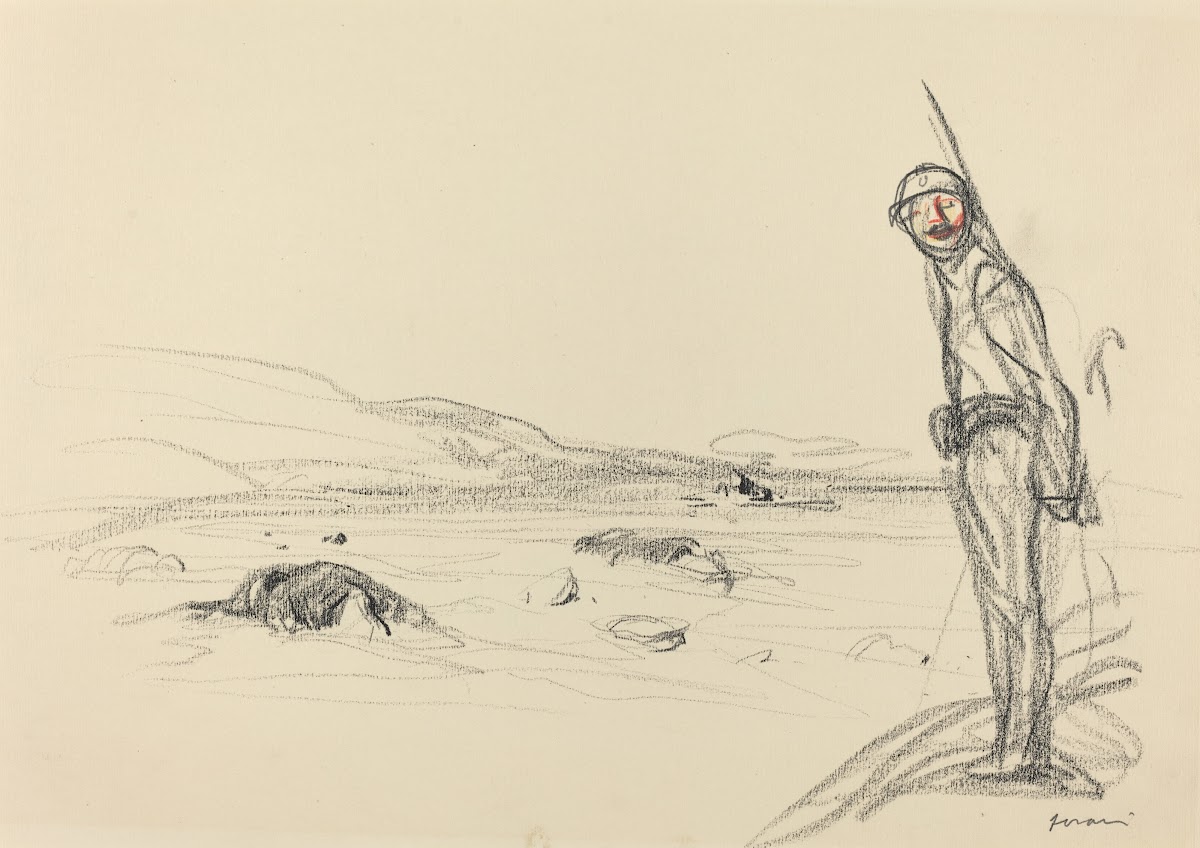Along the Marne probably 1918