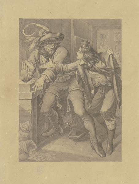 Illustration zu Hauffs Märchen Das kalte Herz