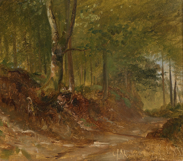 Waldweg 1855