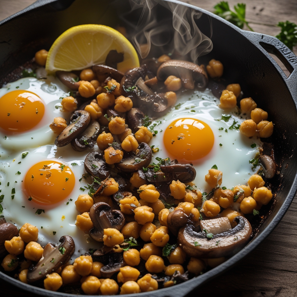 Final Smoky Za'atar Egg & Chickpea Breakfast Skillet