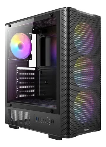 GABINETE ANTEC VX310 ARGB BK