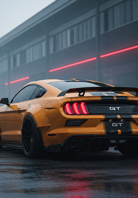 Mustang GT Rear Widebody Urban Grunge