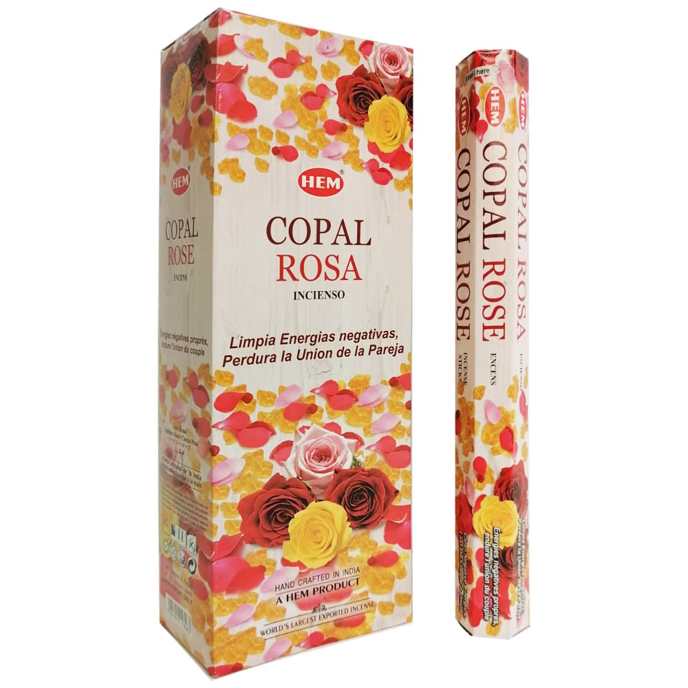 Incienso Copal Con Rosa